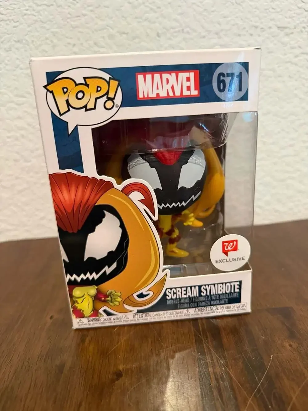 Funko Pop! Marvel Scream Symbiote #671 Walgreens Exclusive Vinyl Figure